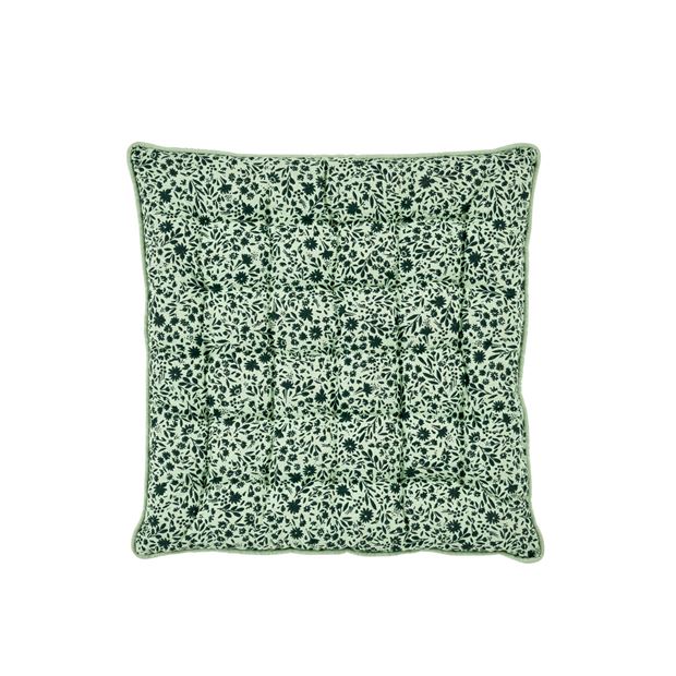 MALINDA Chair cushion, dark green, 40/35x38x7 cm - IKEA