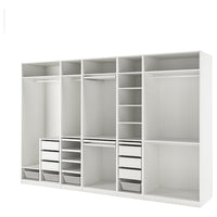 PAX wardrobes without doors
