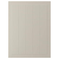 STENSUND beige grooved panel fronts