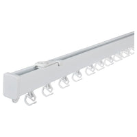 Curtain track systems
