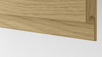 IKEA VOXTORP accent stainless steel kitchen fronts