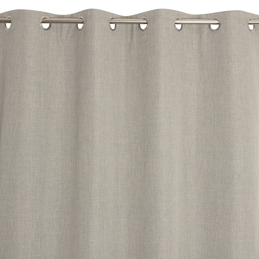 Bricocenter VENS GREY CONCEALING THERMAL CURTAIN 135X280 CM WITH RINGS