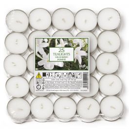 TEALIGHT PETALS 25 PCS JASMINE