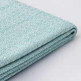 VALLENTUNA cover for seat module with storage, Hillared light blue
