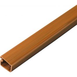 MINICANALE ADESIVO 15X10 LEGNO SCURO