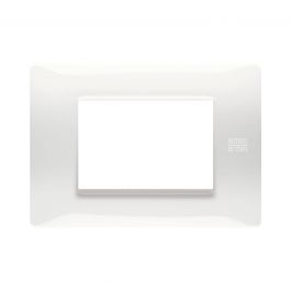 NEA FLEXA PLATE 3 PLACES ICE WHITE