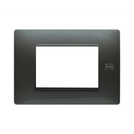 NEA FLEXA PLATE 3 PLACES DARK STEEL