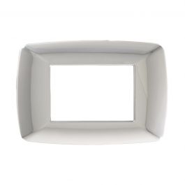 PLATE FLEXI BRIO 3 PLACES CHROME