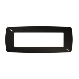 BRIO FLEXI PLATE 7 PLACES BLACK