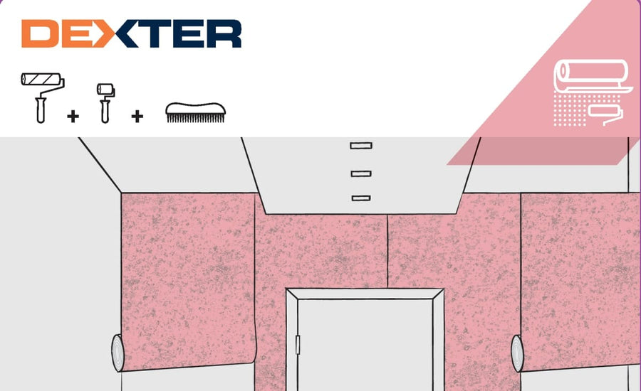 Bricocenter UPHOLSTERER KIT -CUTTER + DEXTER SANDPAPER ROLLER