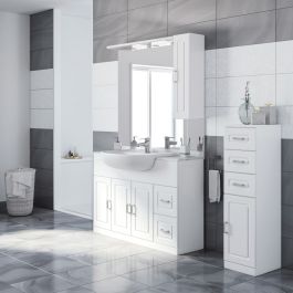 PAOLA CABINET L 120 CM RIGHT WALL CABINET LED LIGHTING