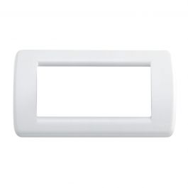 PLATE IDEA RONDO 4 PLACES WHITE