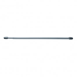 ZURICH CURTAIN ROD WITH EXTENDABLE SCREW 80/110 SILVER