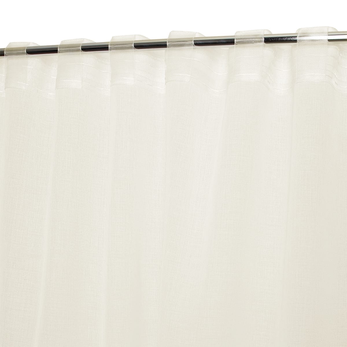 Bricocenter ACCADIA ECRU FILTER CURTAIN 140X280 WEBBING AND CONCEALED HANGING LOOP