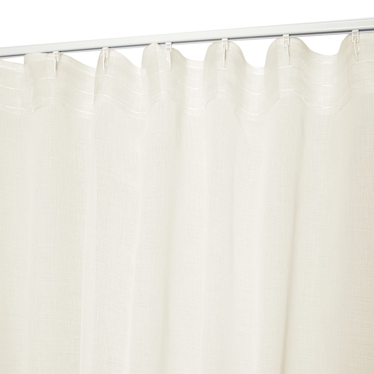 Bricocenter ACCADIA ECRU FILTER CURTAIN 140X280 WEBBING AND CONCEALED HANGING LOOP