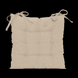 SET OF 4 POPY CHAIR COVERS 38X38 CM COTTON ECRU