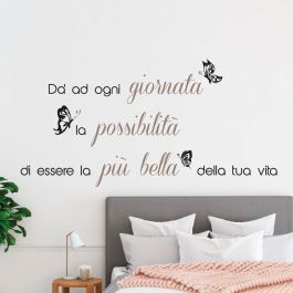 STICKER WORDS UP THE DAY 47X67CM