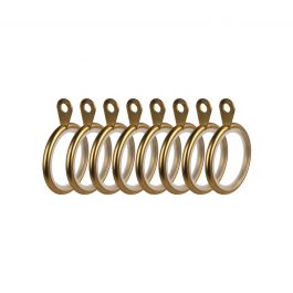 8 MANHATTAN RINGS SATIN GOLD D20