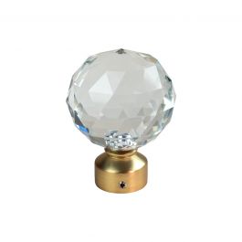 MANHATTAN CRYSTAL GOLD SATIN FINISH D20
