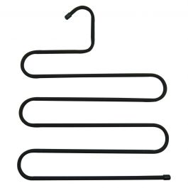 SPACEO SPACE-SAVING SOFT TOUCH NON-SLIP HANGER FOR 5 TROUSERS