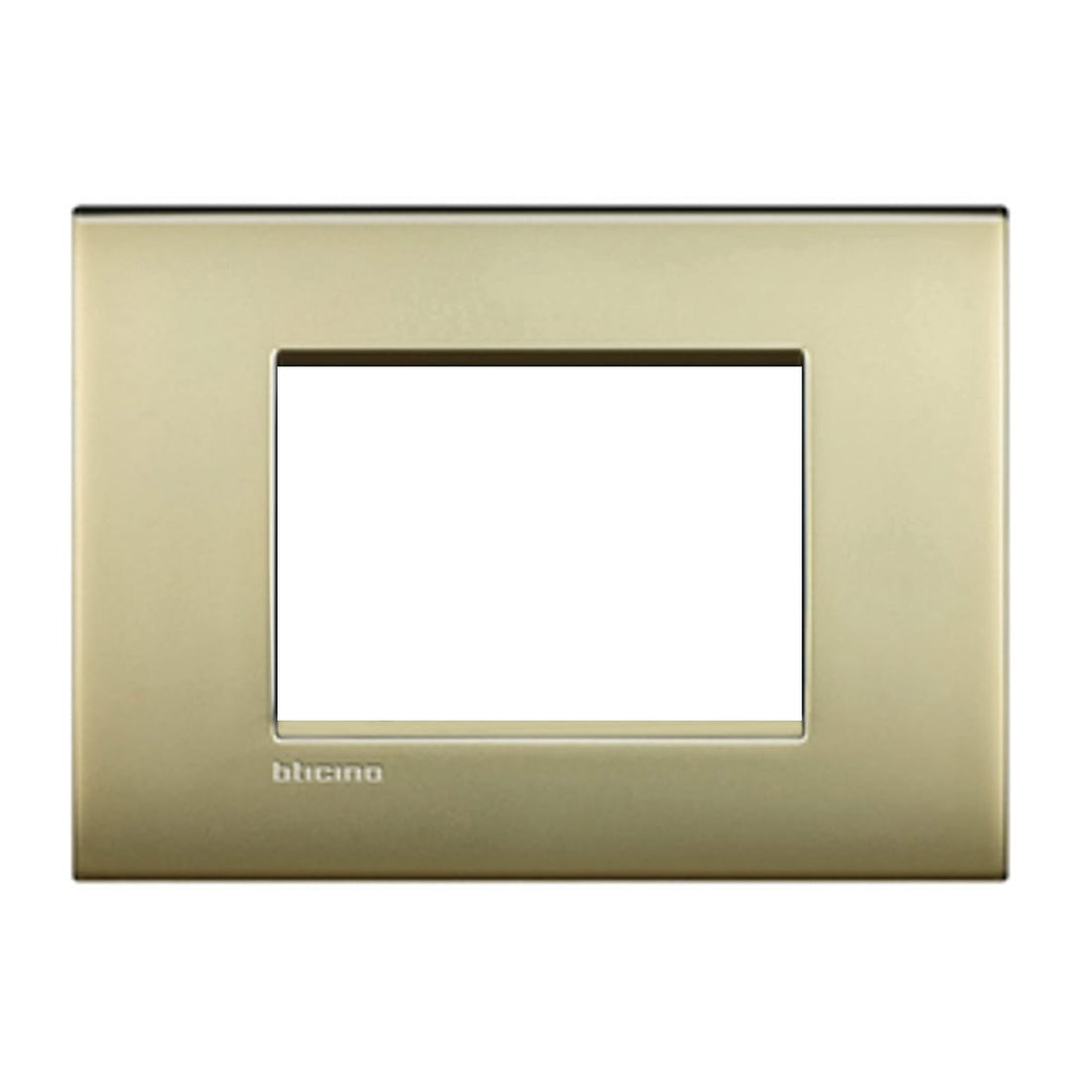 PLATE LIVING LIGHT 3 PLACES SATIN GOLD