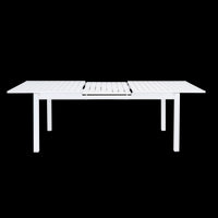 ODYSSEA II EASY NATERIAL Table 180/240X100 white aluminum