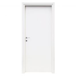 DOOR ANNA WHITE 80X210 CM REVERSIBLE HINGED DOOR CHROME HARDWARE