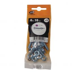 6 X 16 MM HEXAGON HEAD BOLT. DAD