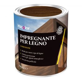 IMPREGNATING SOLVENT INTERIOR-EXTERIOR DARK WALNUT ML.750