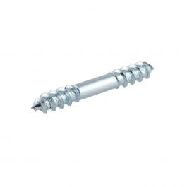 WOOD/IRON DOUBLE THREAD SCREWS 6X80 MM 4 PIECES
