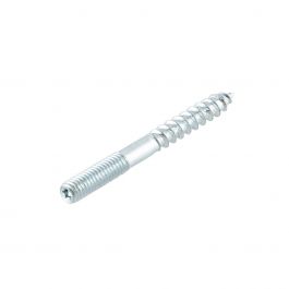 DOUBLE THREAD WOOD/IRON SCREWS 6X60 MM 4 PIECES
