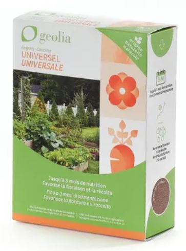 GEOLIA BIO UNIVERSAL GRANULATED FERTILISER1