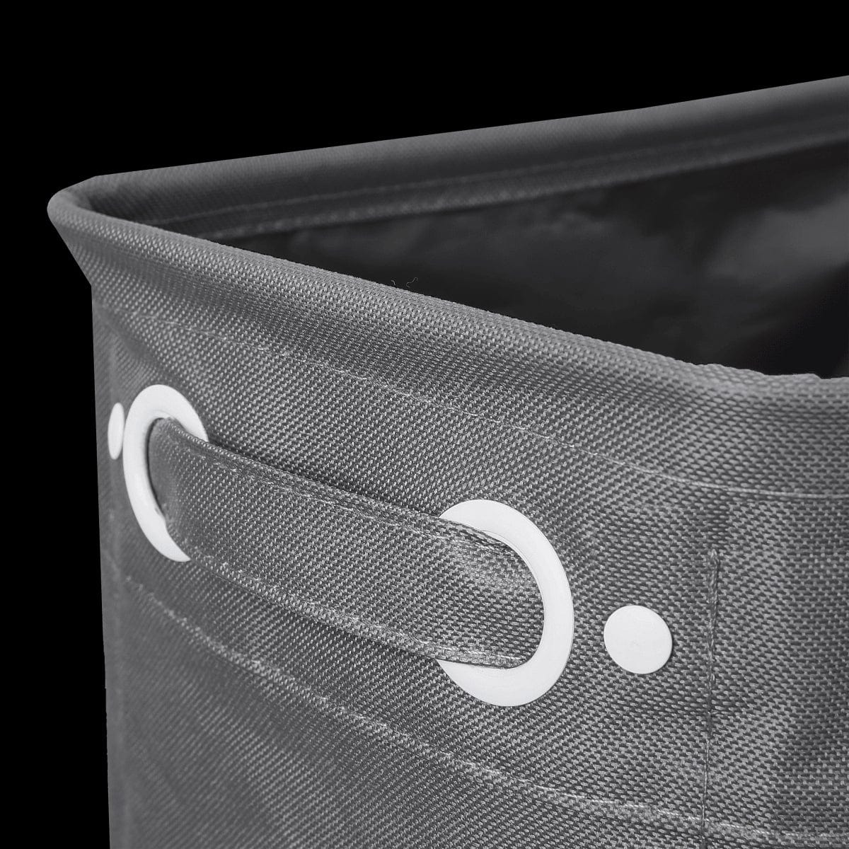 Bricocenter ROLLER SLIM LINEN RACK WITH WHEELS GREY FABRIC W 39 D 18,5 H 60 CM