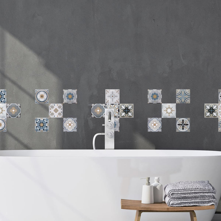 Bricocenter CEMENTINE TILE STICKER 30X30CM