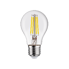 LED BULB E27=80W DROP CLEAR NATURAL LIGHT