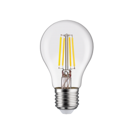 LAMPADINA LED E27=40W GOCCIA TRASPARENTE LUCE NATURALE