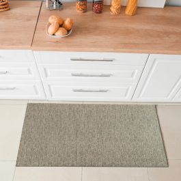 INDUSTRY DIAMOND MAT BEIGE 50X75CM PVC