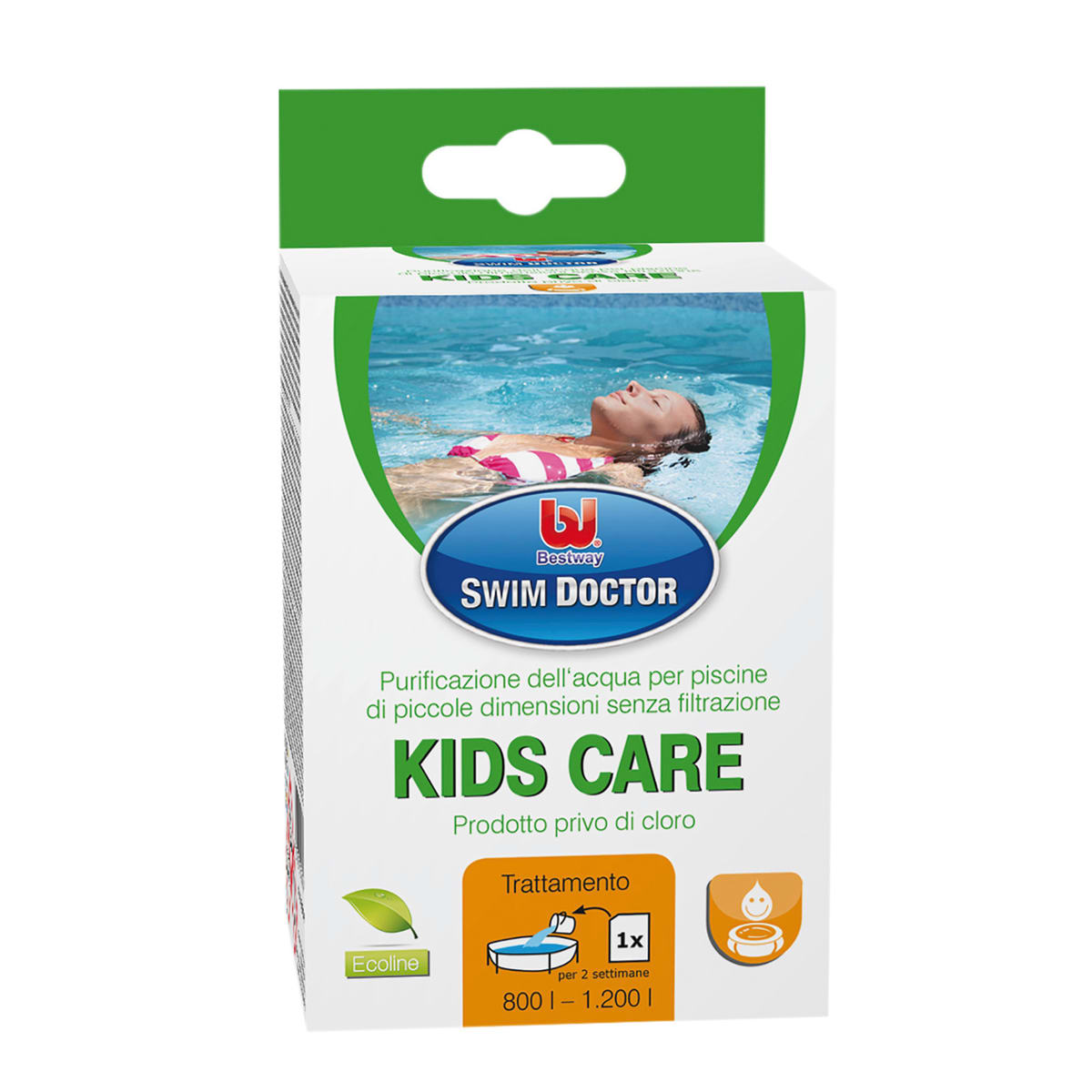 KIDS CARE PURIFIER SACHETS FOR SWIMMING POOLS 5X50ML
