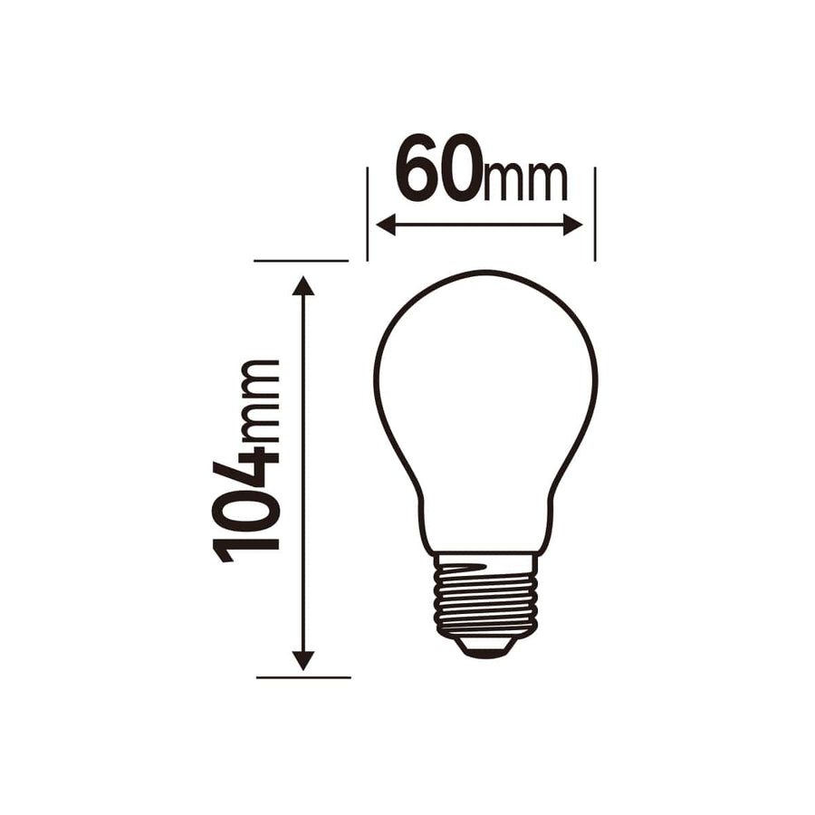 Bricocenter LED BULB E27=75W FROSTED DROP DIMMABLE NATURAL LIGHT