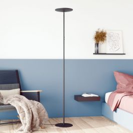 FLOOR LAMP NENUFAR METAL GREY H180 LED 18W DIMMABLE