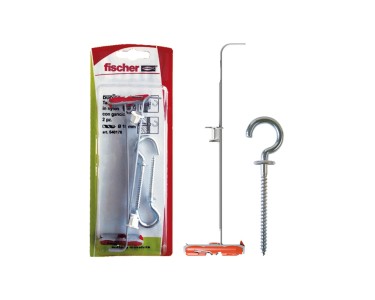 DUOTEC SWINGING DOWEL W/HOOK 2PCS