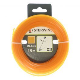 SQUARE WIRE FOR STRING TRIMMER AND BRUSHCUTTER 15 M STERWINS