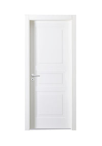 CLASS REVERSIBLE HINGED DOOR 210X60 WHITE LACQUERED
