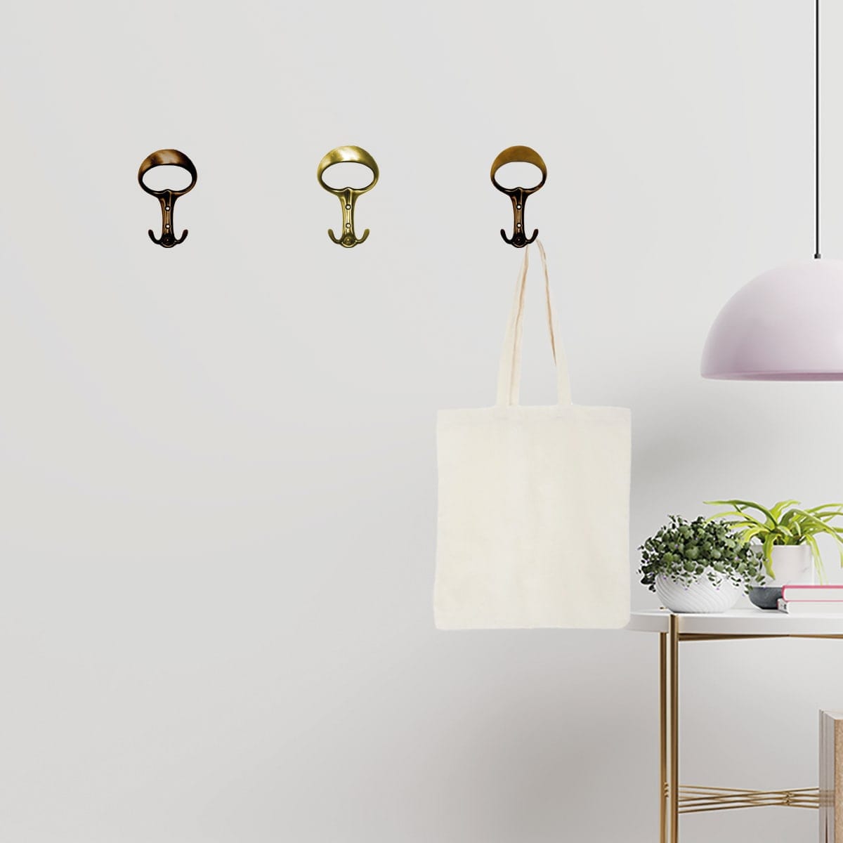 Bricocenter ZAMAK SATIN BRONZE COAT HOOK