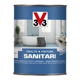 WHITE MATT SANITARY ENAMEL AND FINISH 500ML- WATER-BASED FORMULA