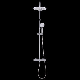 ESSENTIAL SHOWER KIT WITH THERMOSTAT CHROME