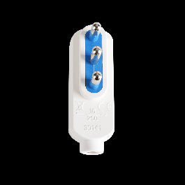 SPACE-SAVING 16A PLUG WHITE