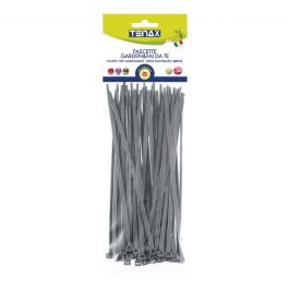50 CABLE TIES 20 CM SILVER