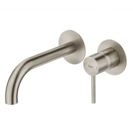 WALL MOUNTED WASHBASIN MIXER TAYRONA SATIN FINISH