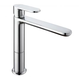 PLANO MEDIUM BASIN MIXER WITHOUT DRAIN CHROME